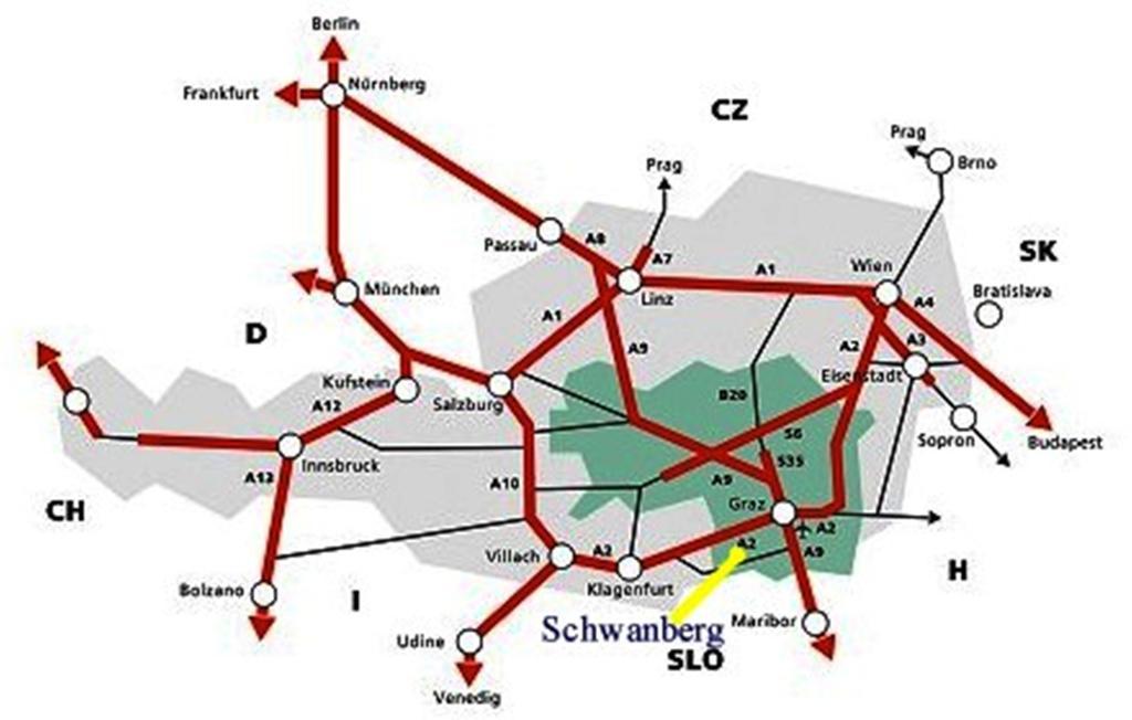 Hotel Restaurant Zum Schwan Schwanberg Esterno foto